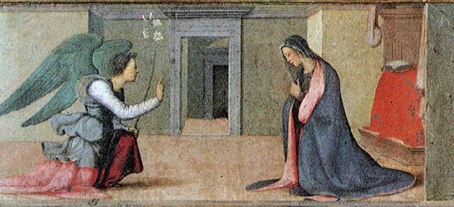 ALBERTINELLI  Mariotto Annunciation_00 oil painting picture